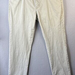 Tommy Bahama Flat Front Chino Pants Mens 40x34 Tan Straight Vacation Golf Cruise